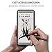 seacosmo Galaxy Note 9 Case, Touch Sensitive Anti-Scratch Full Body Protection Case with Built-in Screen Protector, Ultra Clear Phone Cover Shock Drop Proof for Galaxy Note 9,Black