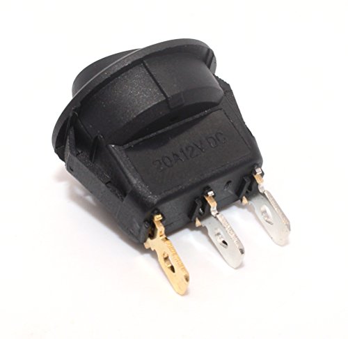 Cllena Car Truck Rocker Toggle LED Switch Shell 3 Pins On-Off Control 12V (Red Light) - Thumbnail 4