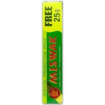Dabur Miswak Herbal Toothpaste (Kräuterzahncreme mit reinem Miswakextrakt)