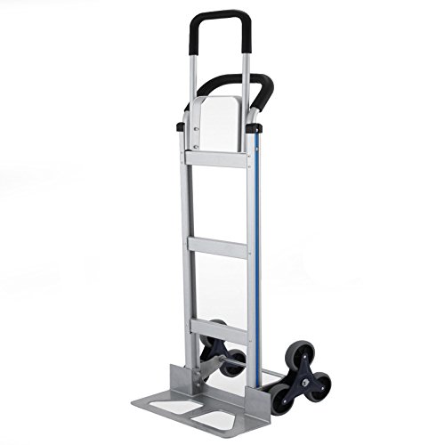 image for Z-bond Aluminum Hand Truck 2 In 1 Folding Hand Trucks 550LBS Stair Cli