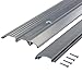 M-D Building Products 08086 3-3/4 in. x 3/4 in. x 32 in. Silver Aluminum and Vinyl Heavy-Duty Low-Profile Threshold