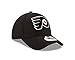 New Era NHL Philadelphia Flyers Adult Bevel Team 9FORTY Adjustable Cap, One Size, Black