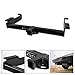 VXMOTOR for 1996-2014 Chevy Express/GMC Savana 1500/1996-2017 2500 3500 Class 4 IV Trailer Towing Hitch Mount Receiver Rear Bumper Utility Tow Kit 2
