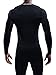 NELEUS Men's 3 Pack Athletic Compression Sport Running T Shirt Long Sleeve Base Layer,Black,Grey,Whie,US L,EU XL
