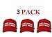 Make America Great Again Hat [3 Pack], Donald Trump USA MAGA Cap Adjustable Baseball Hat Red