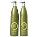 Natural Shampoo and Conditioner - Paraben and Sulfate Free Infused with Jojoba, Coconut, Argan Oil and Biotin - Color Safe Formula Promotes Hair Growth - Includes Pump - 13.5 ounce (1 Pack) primary