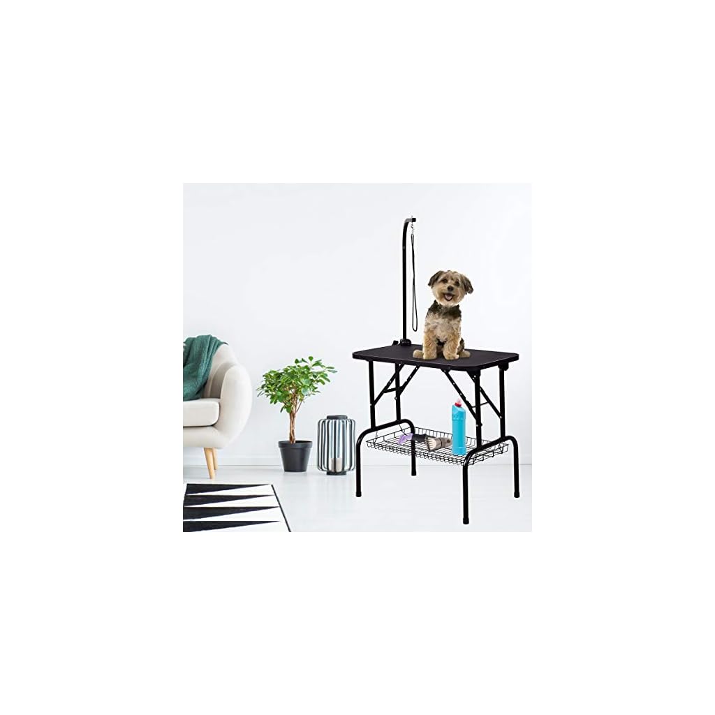 Foldable Pet Grooming Table for Dogsup up to 220lbs - Yorkie Clothing