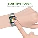 Apple Watch Screen Protector, Amoner 42mm iWatch Tempered Glass Screen Protector [Full Coverage] [Scratch-Proof] [Bubble-Free] Screen Film for 42mm iWatch Series 1/2/3, Black