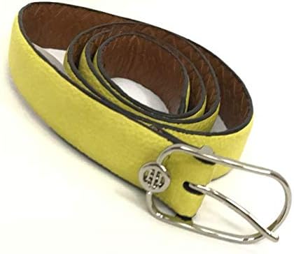 yellow tommy hilfiger belt