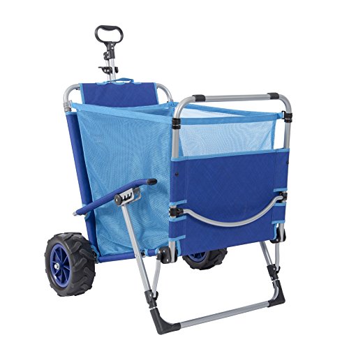 Mac Sports Beach Day Lounger (BD-100) Blue, 1 Size, - Thumbnail 5