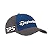 TaylorMade Men' New Era Tour 39Thirty Cap, Marine/Graphite, Large/X-Large