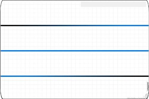 - IN-FULL-VIEW - Large Wall Planner - Timeline Horizontal Laminated - Wet Erase 24" x 36" (2436-TL)