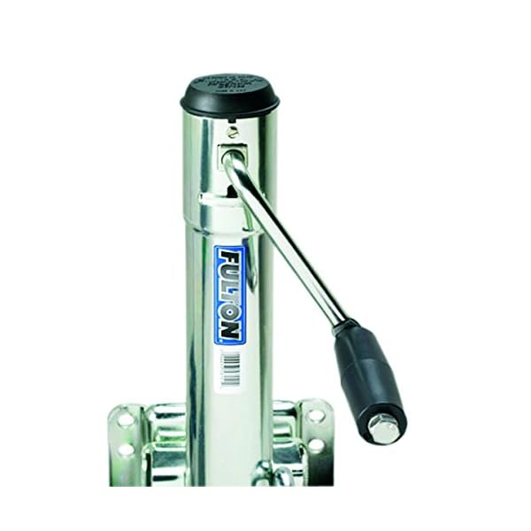 Fulton-XP15-0101-Steel-Swing-Away-Bolt-On-Jack-with-10-Travel-and-8-Poly-Wheel-1500-lb-Weight-Capacity