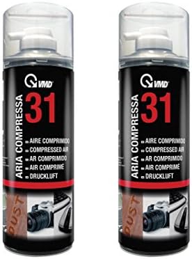 17231 2X Compressed Air Duster Cleaner Spray Can 400 ml CFC Free