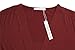 Simier Fariry Women Tops Long Sleeve Bottom Shirt Pleated Blouses For Ladies Red L