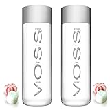 Voss Artesian Still Bottled Water Bottles Including Mints (2 Packs, 11.2 OZ)