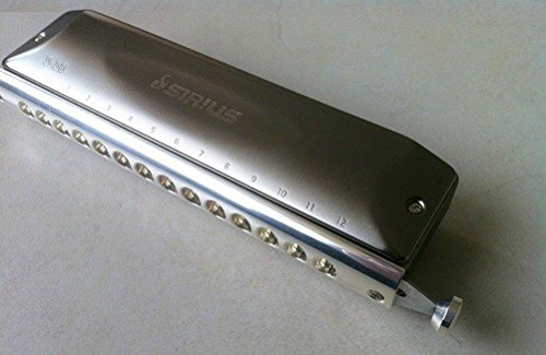 Suzuki S-56S Sirius Chromatic 14-Hole 56-Note Harmonica, Straight Alignment