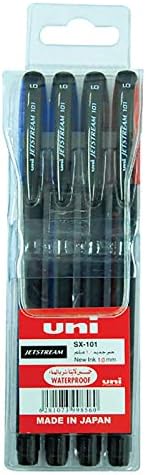 Uni-Ball MI-SX101-04C Uni Jetstream Pens