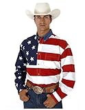 Roper Men's Flag Print Shirt - 301185101