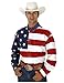 Roper Men's Flag Print Shirt - 301185101