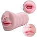 ZEMALIA Male Masturbator Oral Deep Throat Stroker Blowjob Sex Toys Realistic Teeth and Tongue for Male Masturbation