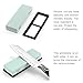 Whetstone, Yododo Sharping Stone 2-IN-1 Sharpening Stone 400/1000 Grit Waterstones, Knife Sharpener Rubber Stone