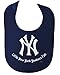 Official MLB Fan Shop Authentic Baby Pacifier and Bib Set. Start The Little Ones Out Early in Joining The Number One Major League Baseball Fans (New York Yankees)