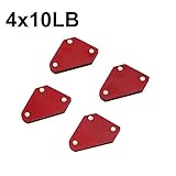 Hurricane 4 Pieces Mini Welding Magnetic Holder, 10 LB, Tig Arc Mig Magnetic Welding Square