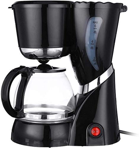 GNLIAN HUAHUA Kaffeemaschine. Elektrische Kaffeemaschine Maschine Tee Drip Kaffeemaschine GlasCarafe Haupttee…