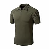 TACVASEN Mens Camouflage Camo Quick Drying Moisture Wicking T-Shirt