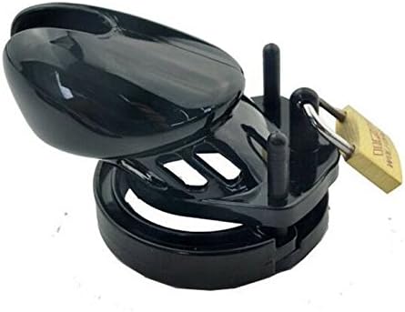 Gaogoo CB6000 Short Male Chaseti-ty Device with 5 sizes Rings (Black)