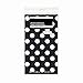 Black Dots Rectangular Plastic Table Cover (54