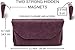BJÖRN HALL Stethoscope Case for Nurses | Littman Classic III MDF | Nursing Personalized Leather Carry Travel Accessories | Nurse Women Men Bag | Fits Essentials Badge Reel Pen Charms | Crushed Violet
