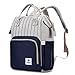 HaloVa Diaper Bag, Baby Nappy Bag, Large Capacity Mommy Daddy Travel Backpack