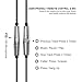 Earbuds, AILIHEN M10 Metal in Ear Headphones with Microphone Earphones for iPhone iPad iPod Tablets Laptop Android Smartphones