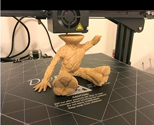 3D Printing Build Surface, 3D Printer Heat Bed Platform Sticker Sheet, 8" x 8" (200x200mm) Square - Pack of 4 - Thumbnail 2