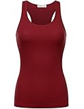 FPT Womens Basic Ribbed Racerback Tank Top (S-3XL)