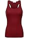 FPT Womens Basic Ribbed Racerback Tank Top (S-3XL)