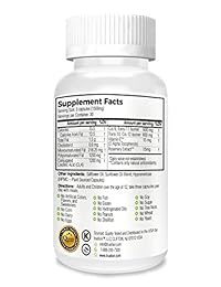 TRUELIXIR Vegan CLA 1500mg, CONJUGATED LINOLEIC Acid, All Natural, 90 Veggie CAPS (HPMC), Non-GMO, ALLERGEN Free, Gluten Free, NO Carriers, NO FILLERS, Natural Weight Loss Supplement for Men & Women