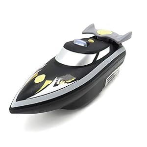 Jff Bateau D’appât De Pêche Rc Double Moteurs Bateau D’appât De Poisson, Pêche À Distance De Bateau D’appât De 300m (bateau D’appât De Pêche),noir