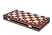 Diplomat European International Chess Set, 32 Wooden Chess Pieces, 20 Inch Chess Board That Folds for Chess Piece Storage