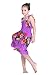 Girl Purple Floral Hawaiian Luau Dress in Various Styles