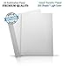 INKUTEN Premium Inkjet Heat Transfer Paper for (-Light Colored Fabrics-), Pure Cotton, Polyster, Ricoh, SawGrass Printers A4 (100 Sheets)