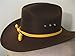 Western Cowboy Hat - Cattleman's with Cavalry Band - Brown (large/extra large)
