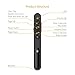Presentation Clicker, Doosl New Wireless Presenter with Laser Pointer, Support Hyperlink for Computer or Projector Presentation as PowerPoint,Keynote,Google Slides,Prezi (red Light)