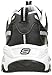 Skechers Sport Women's D'lites Now and Then Fashion Sneaker, Silver Black, 7 M US