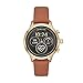 Michael Kors Access Smartwatch - Runway Luggage Leather Strap