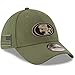 New Era Mens NFL 2018 Salute to Service 39Thirty Flex Fit Hat (Medium/Large, San Francisco 49ers) Green