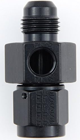 Fragola Performance Systems 495005-BL Inline Gauge Adapter #6 Male X #6 Fem Black