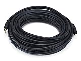 Monoprice 105592 35-Feet Premium Stereo Male to Stereo Female 22AWG Extension Cable - Black